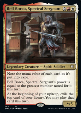 Bell Borca, Spectral Sergeant [Dominaria United Commander] Magic: The Gathering