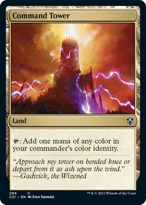 Command Tower [Commander 2021] Magic: The Gathering