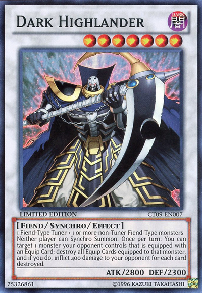 Dark Highlander [CT09-EN007] Super Rare Yu-Gi-Oh!