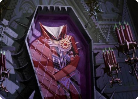 Groom's Finery Art Card [Innistrad: Crimson Vow Art Series] Magic: The Gathering