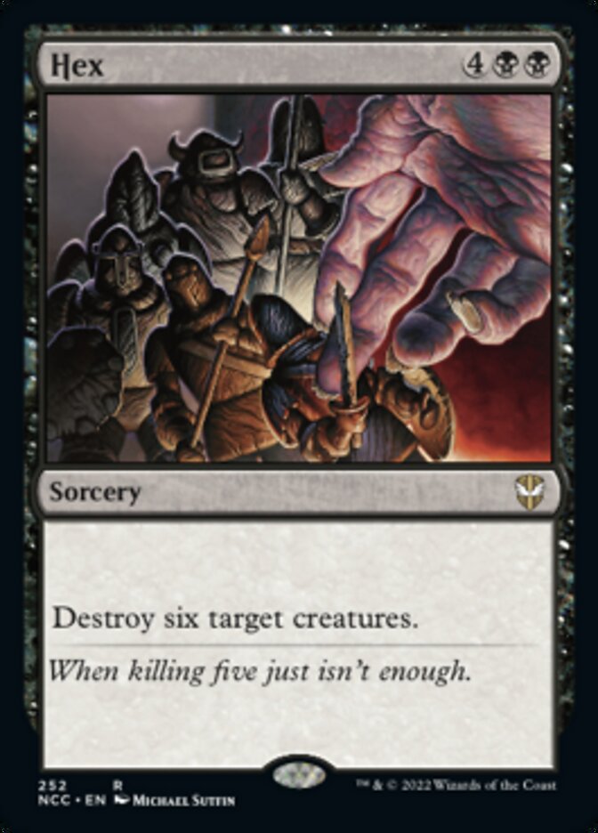 Hex [Streets of New Capenna Commander] Magic: The Gathering