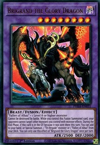 Brigrand the Glory Dragon [PHRA-EN031] Ultra Rare Yu-Gi-Oh!