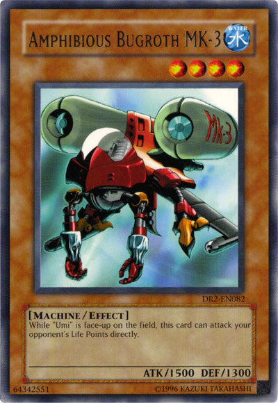 Amphibious Bugroth MK-3 [DR2-EN082] Rare Yu-Gi-Oh!