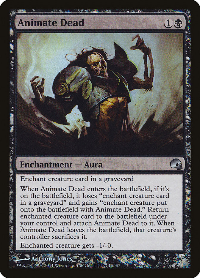 Animate Dead [Premium Deck Series: Graveborn] Magic: The Gathering