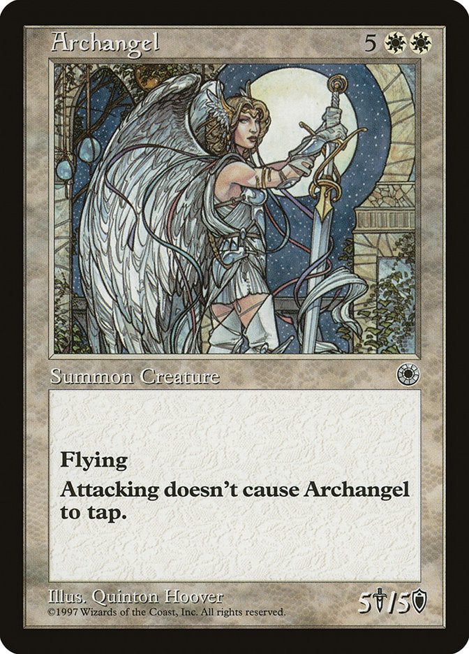 Archangel [Portal] Magic: The Gathering