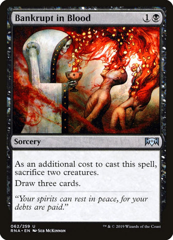 Bankrupt in Blood [Ravnica Allegiance] Magic: The Gathering
