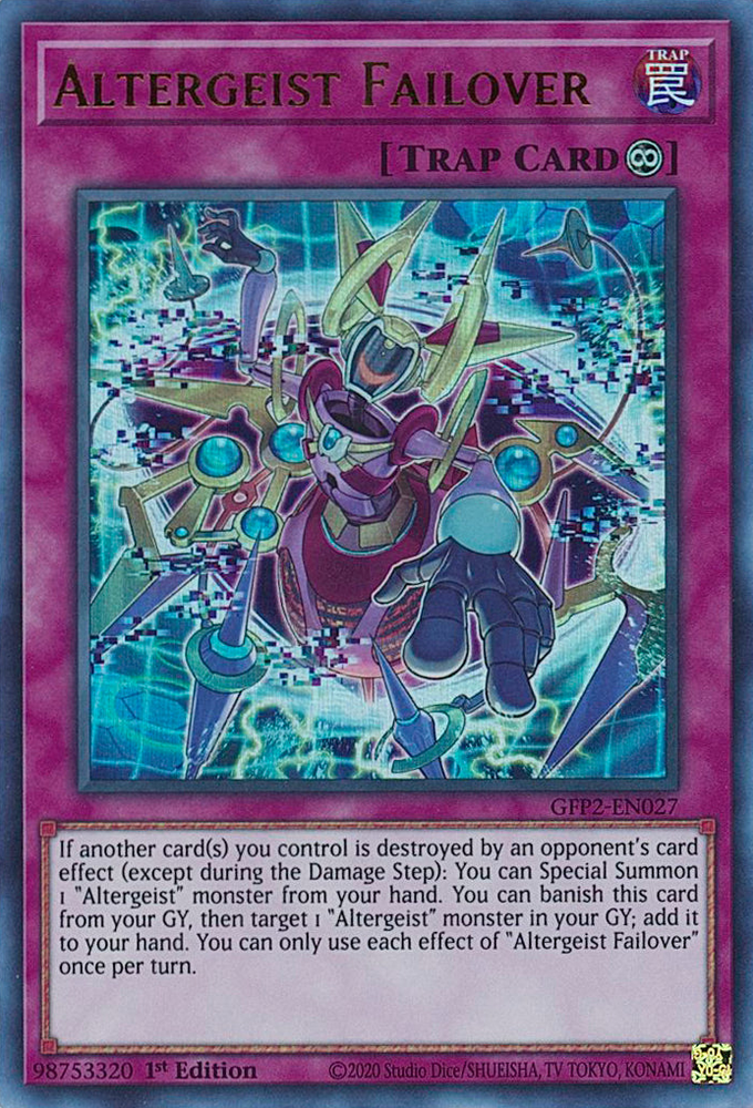 Altergeist Failover [GFP2-EN027] Ultra Rare Yu-Gi-Oh!
