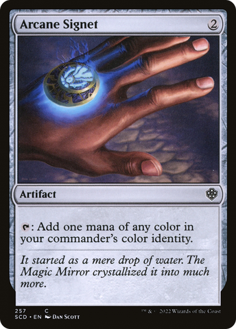 Arcane Signet [Starter Commander Decks] Magic: The Gathering