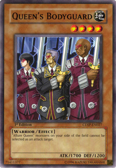 Queen's Bodyguard [CDIP-EN027] Common Yu-Gi-Oh!