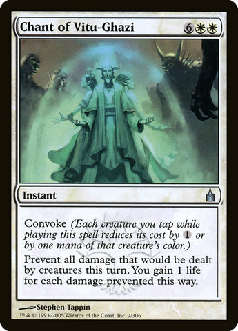 Chant of Vitu-Ghazi [Ravnica: City of Guilds] Magic: The Gathering