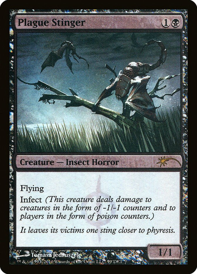 Plague Stinger [Wizards Play Network 2010] Magic: The Gathering