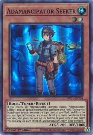Adamancipator Seeker [MP21-EN224] Super Rare Yu-Gi-Oh!