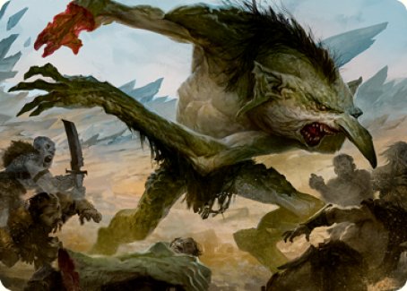 Troll Art Card [Dungeons & Dragons: Adventures in the Forgotten Realms Art Series] Magic: The Gathering