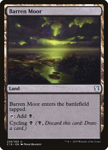 Barren Moor [Commander 2019] Magic: The Gathering