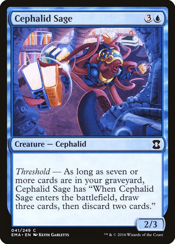 Cephalid Sage [Eternal Masters] Magic: The Gathering