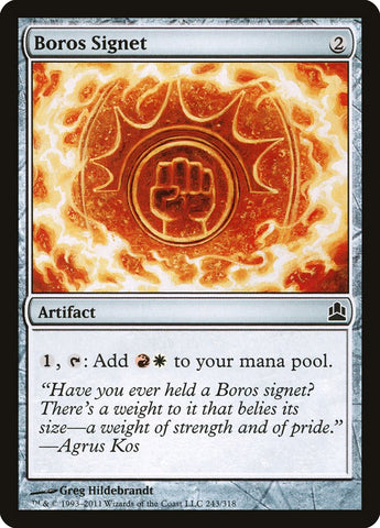 Boros Signet [Commander 2011] Magic: The Gathering