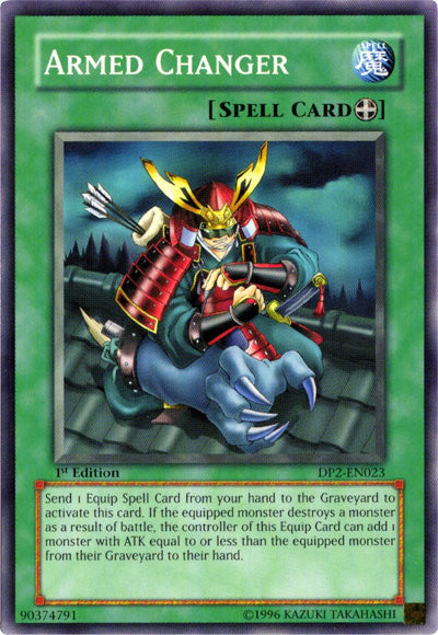 Armed Changer [DP2-EN023] Common Yu-Gi-Oh!