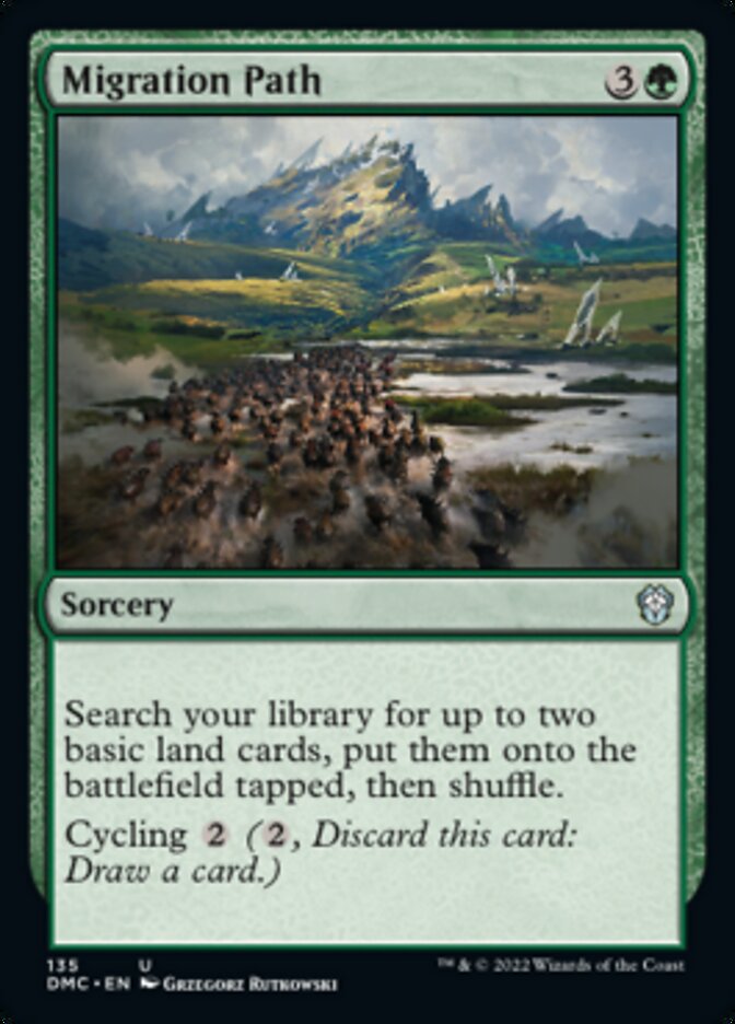 Migration Path [Dominaria United Commander] Magic: The Gathering