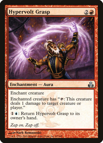 Hypervolt Grasp [Guildpact] Magic: The Gathering