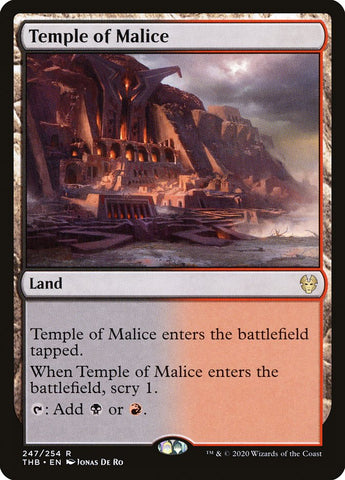 Temple of Malice [Theros Beyond Death] Magic: The Gathering