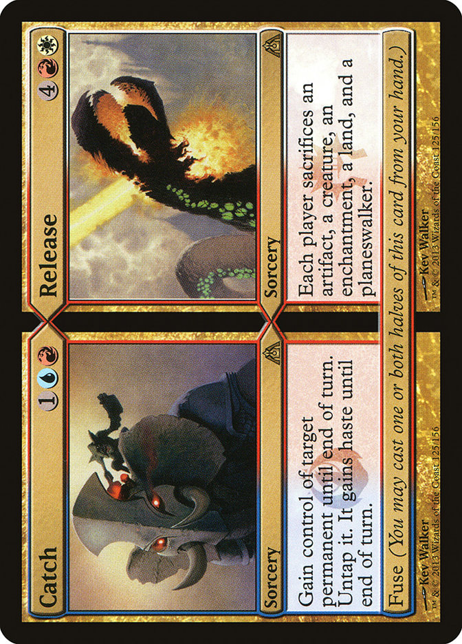Catch // Release [Dragon's Maze] Magic: The Gathering