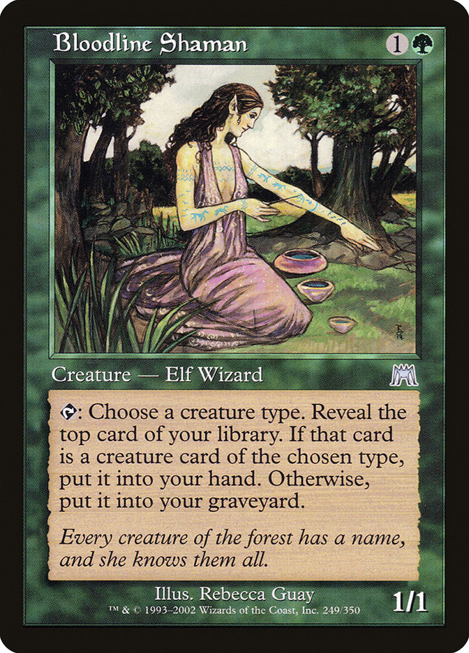Bloodline Shaman [Onslaught] Magic: The Gathering