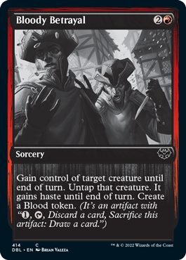 Bloody Betrayal [Innistrad: Double Feature] Magic: The Gathering