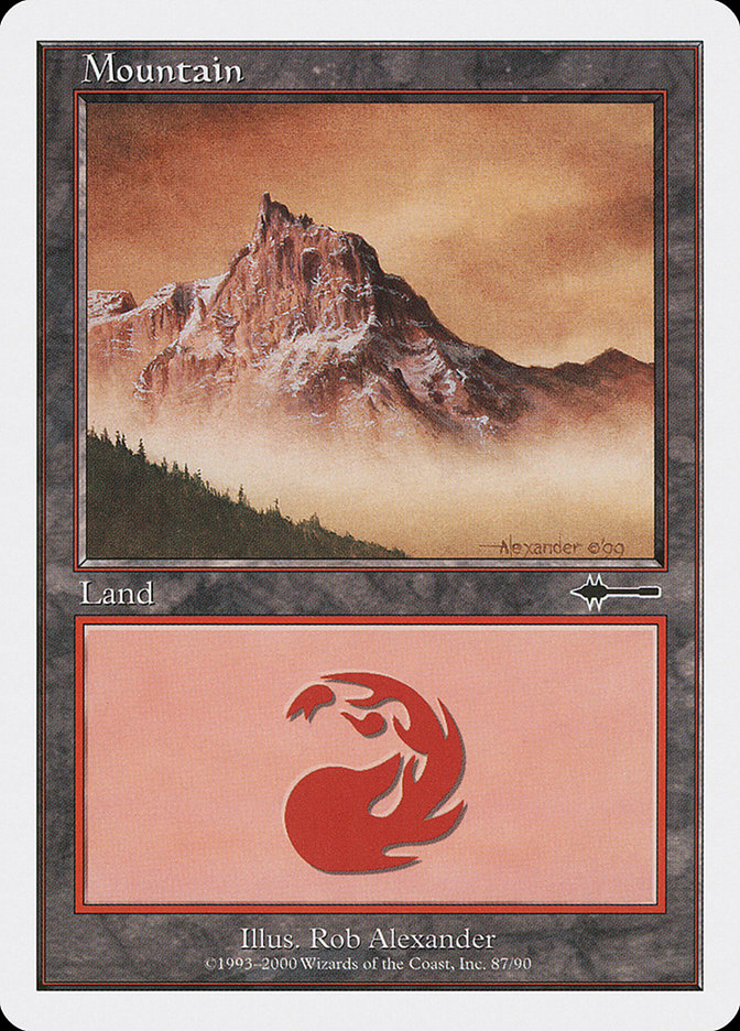 Mountain (87) [Beatdown] Magic: The Gathering