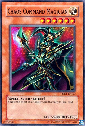 Chaos Command Magician [DR1-EN123] Super Rare Yu-Gi-Oh!