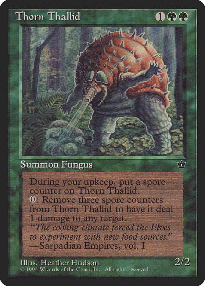 Thorn Thallid (Heather Hudson) [Fallen Empires] Magic: The Gathering