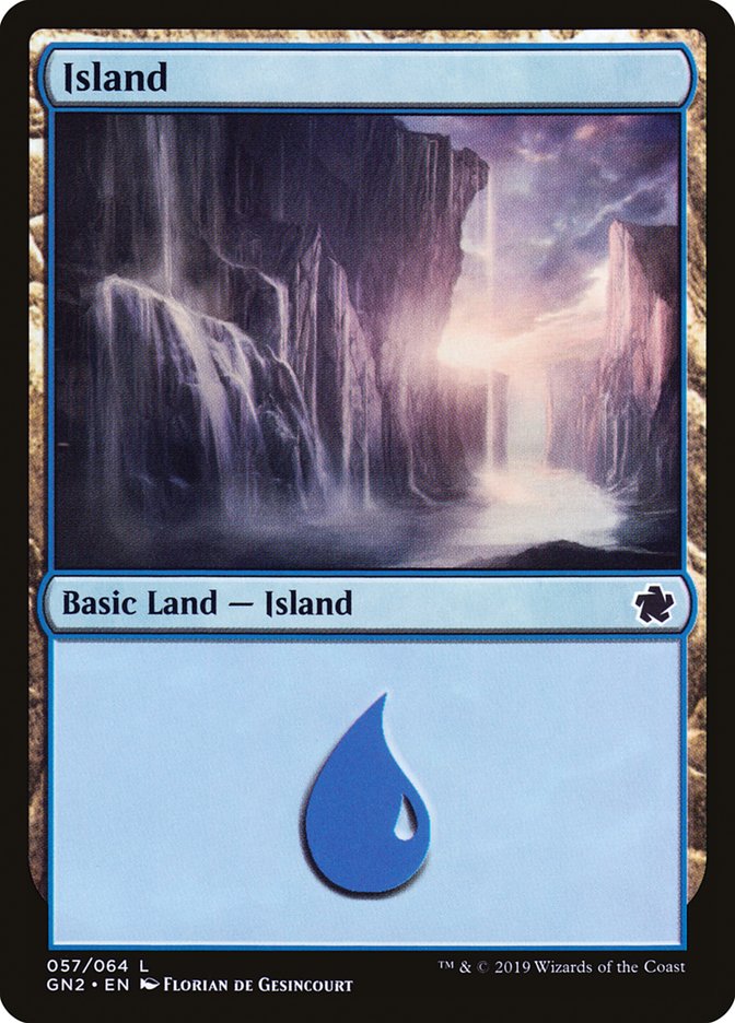 Island (57) [Game Night 2019] Magic: The Gathering
