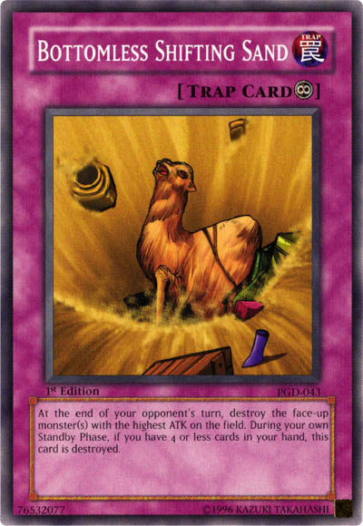 Bottomless Shifting Sand [PGD-043] Common Yu-Gi-Oh!