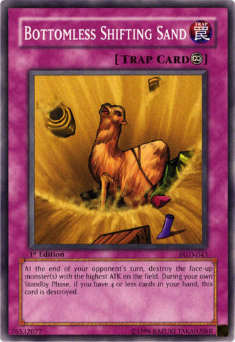 Bottomless Shifting Sand [PGD-043] Common Yu-Gi-Oh!
