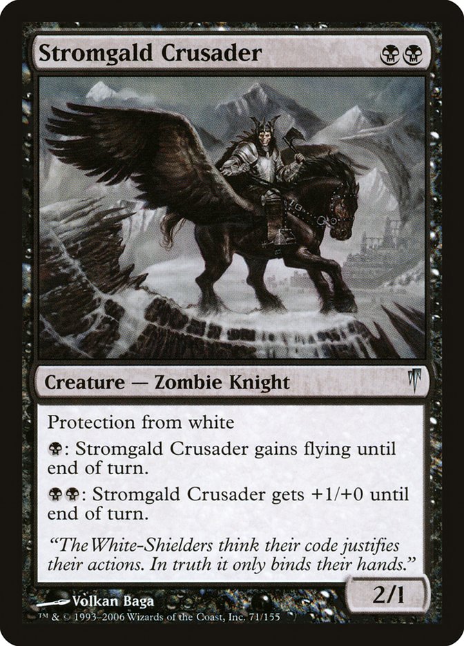Stromgald Crusader [Coldsnap] Magic: The Gathering
