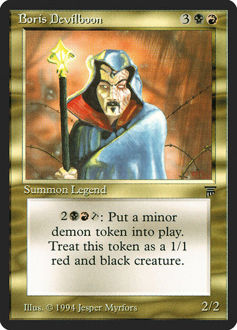 Boris Devilboon [Legends] Magic: The Gathering