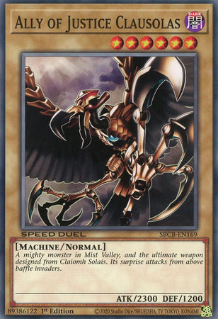 Ally of Justice Clausolas [SBCB-EN169] Common Yu-Gi-Oh!