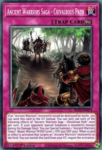Ancient Warriors Saga - Chivalrous Path [BLVO-EN074] Common Yu-Gi-Oh!