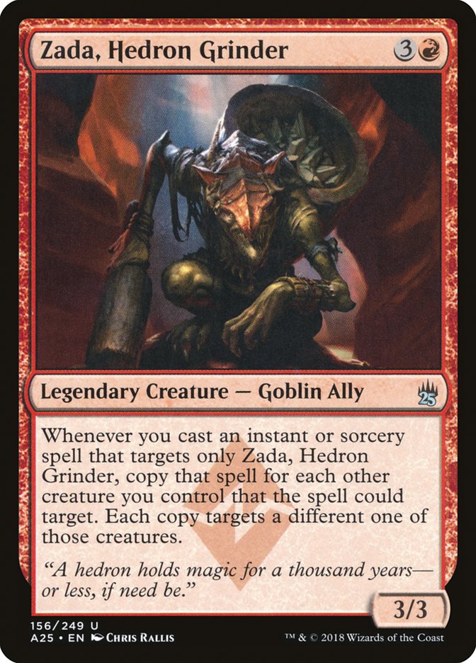 Zada, Hedron Grinder [Masters 25] Magic: The Gathering