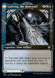 Jorn, God of Winter // Kaldring, the Rimestaff (Showcase) [Kaldheim] Magic: The Gathering