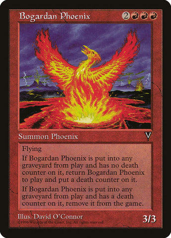 Bogardan Phoenix [Visions] Magic: The Gathering