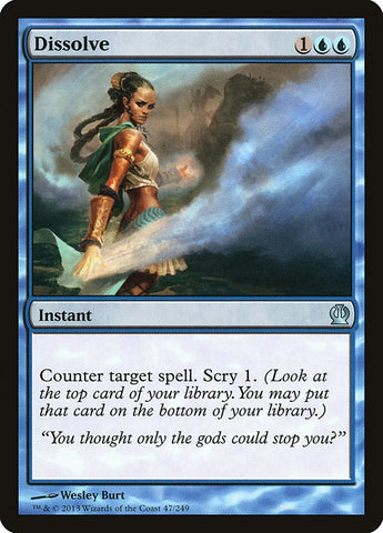 Dissolve [Theros] Magic: The Gathering