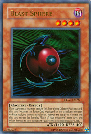 Blast Sphere [DLG1-EN092] Ultra Rare Yu-Gi-Oh!