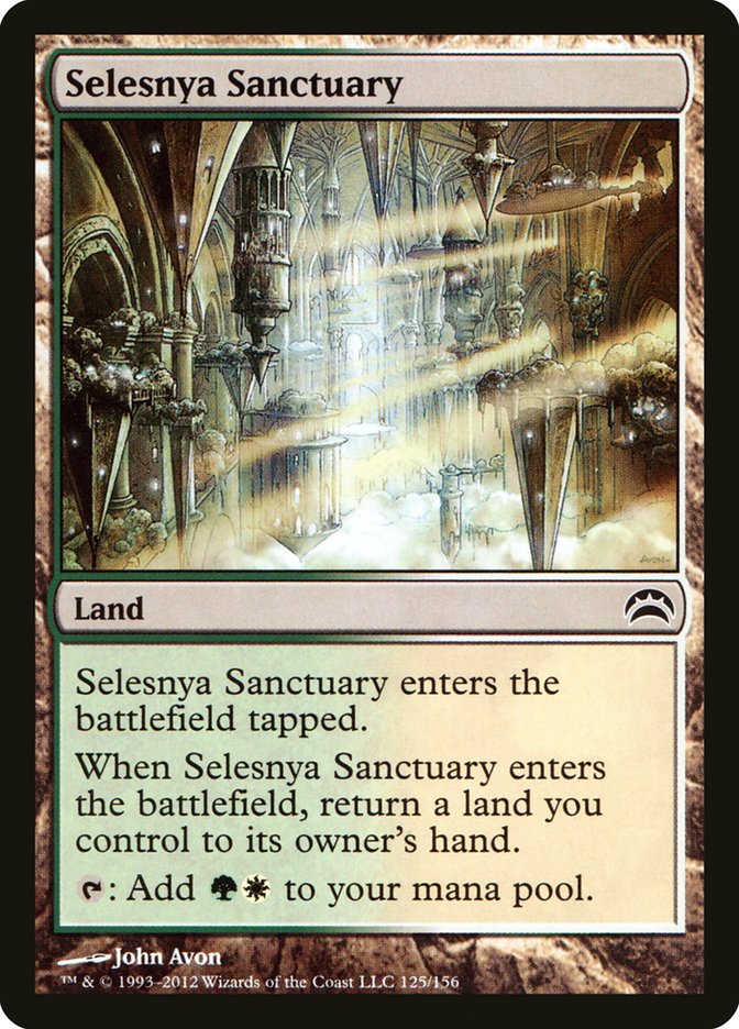 Selesnya Sanctuary [Planechase 2012] Magic: The Gathering