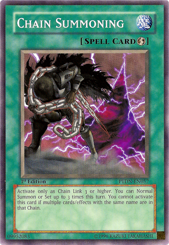 Chain Summoning [PTDN-EN057] Common Yu-Gi-Oh!