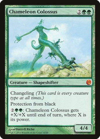 Chameleon Colossus [From the Vault: Twenty] Magic: The Gathering