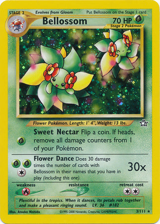 Bellossom (3/111) [Neo Genesis Unlimited] Pokémon