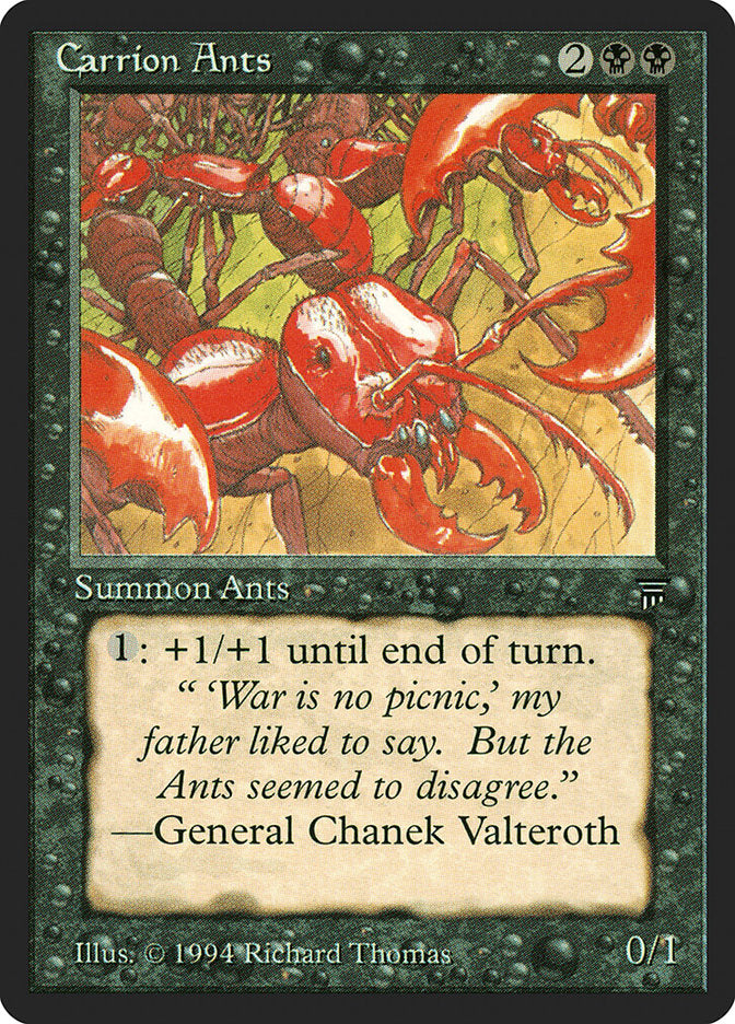 Carrion Ants [Legends] Magic: The Gathering