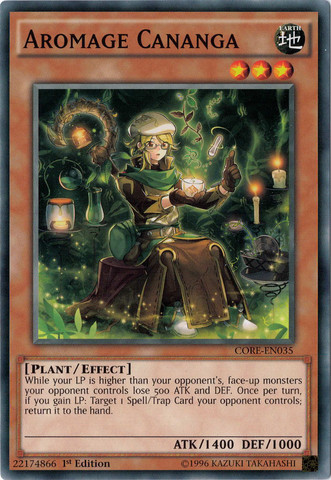 Aromage Cananga [CORE-EN035] Common Yu-Gi-Oh!