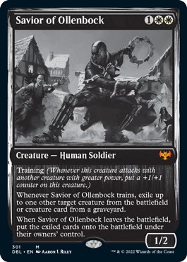 Savior of Ollenbock [Innistrad: Double Feature] Magic: The Gathering