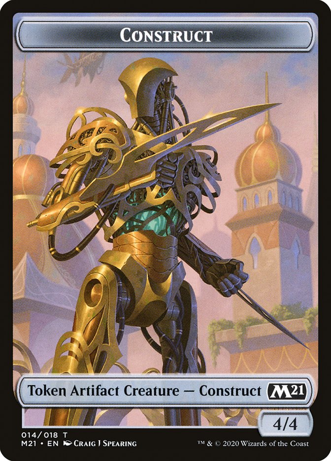 Construct Token [Core Set 2021 Tokens] Magic: The Gathering